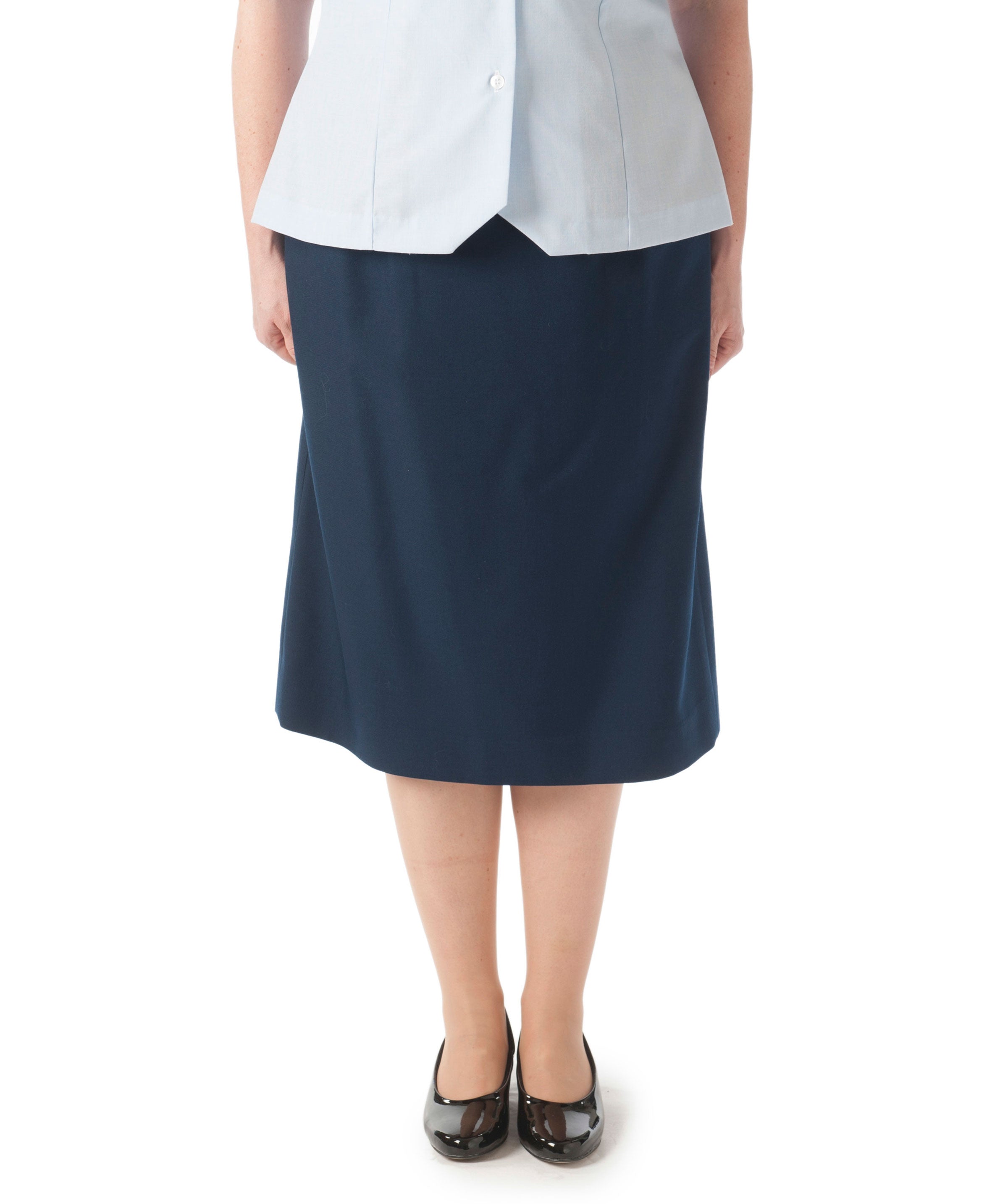Female Service Dress Blue Uniform Skirt – ShopCGX - Main Image