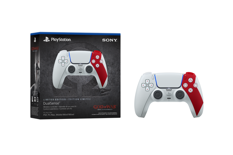 Sony Playstation 5 DualSense Wireless Controller – God of War  20th Anniversary Limited Edition