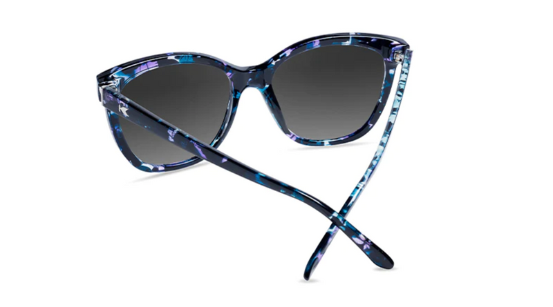 Knockaround Deja Views Glossy Indigo Frame - Snow Opal Lens - Polarized Sunglasses