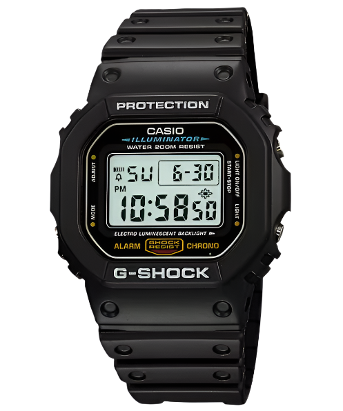 Casio Mens DW5600E-1V 5600 Series G-Shock Digital Watch