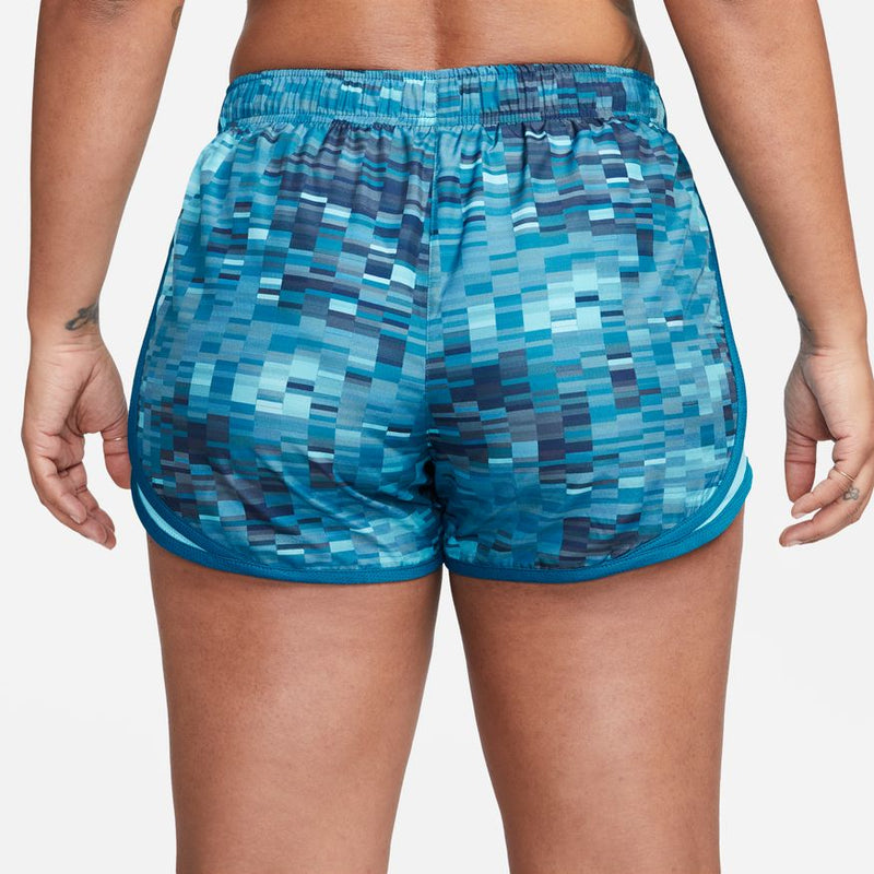 Nike Womens Dri-FIT Tempo Brief-Lined Printed Running Shorts