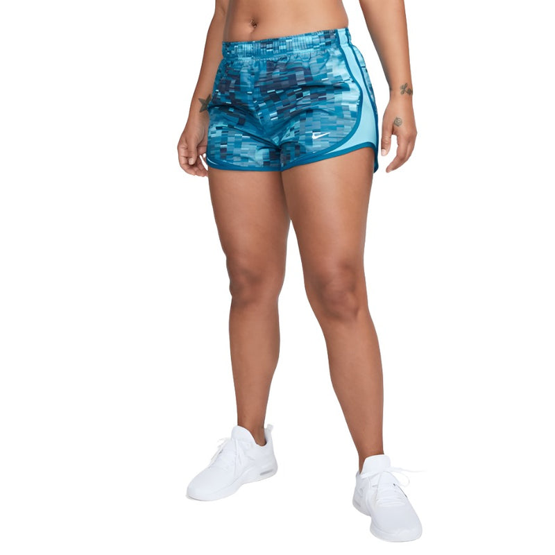 Nike Womens Dri-FIT Tempo Brief-Lined Printed Running Shorts