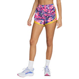 Nike Womens Dri-FIT Tempo Brief-Lined Printed Running Shorts
