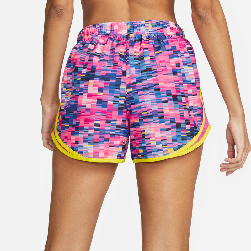 Nike Womens Dri-FIT Tempo Brief-Lined Printed Running Shorts