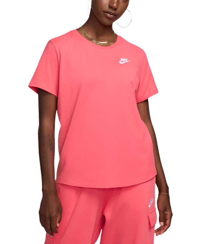 Nike Womens Sportswear Club Essentials Short Sleeve T-Shirt