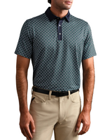 Rhone Mens Drive Time Short Sleeve Polo Shirt