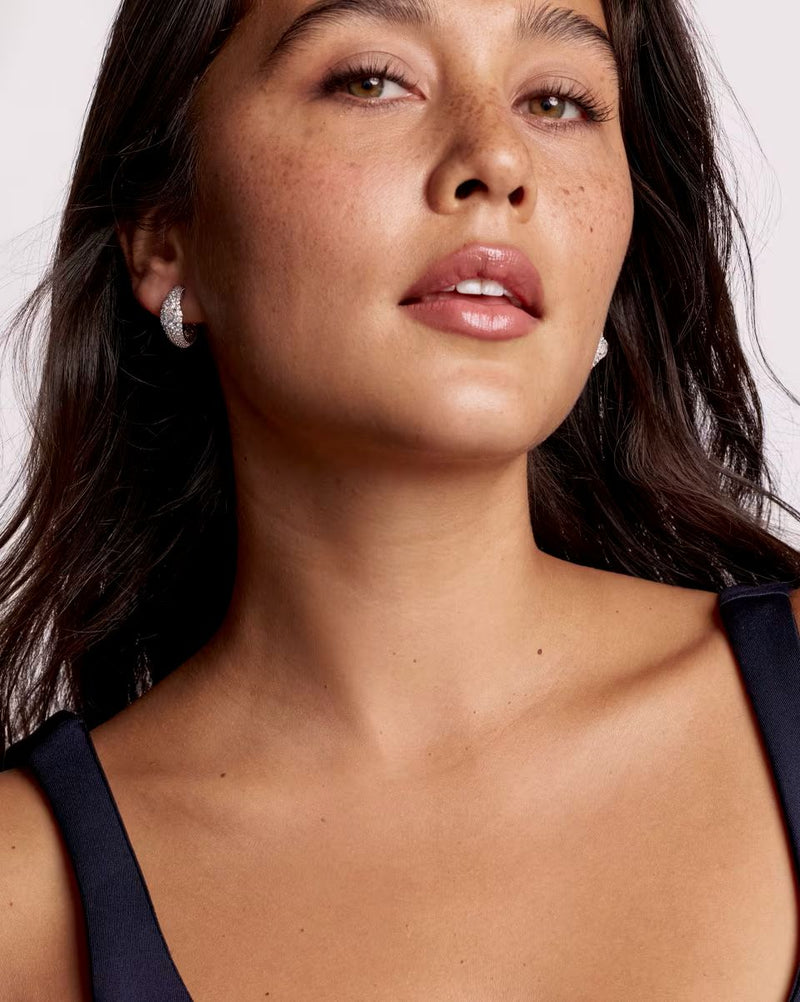 Kendra Scott Bella Silver Hoop Earrings