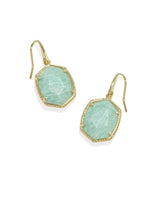 Kendra Scott Daphne Gold Frame Drop Earrings