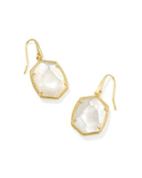 Kendra Scott Daphne Gold Frame Drop Earrings