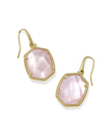 Kendra Scott Daphne Gold Frame Drop Earrings