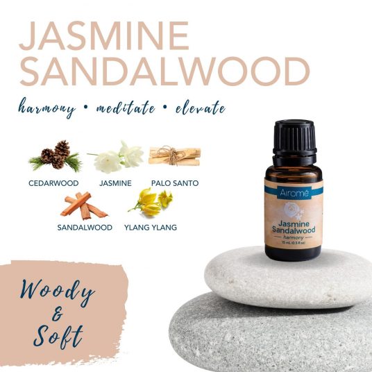Airomé Jasmine Sandalwood Essential Oil Blend