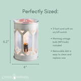Candle Warmers Etc. Arbor Vintage Bulb Illumination Fragrance Warmer