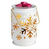 Candle Warmers Etc. Deluxe Snowflake Vintage Illumination Fragrance Warmer