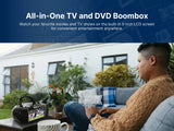 Emerson 9" TV & DVD Multi-Media Boombox with HD-Input