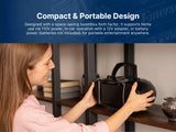 Emerson 9" TV & DVD Multi-Media Boombox with HD-Input