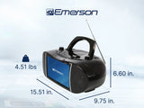 Emerson 9" TV & DVD Multi-Media Boombox with HD-Input