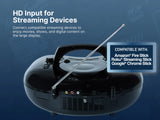 Emerson 9" TV & DVD Multi-Media Boombox with HD-Input