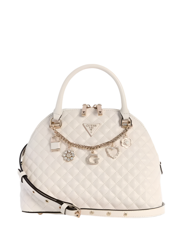 GUESS Everlee Dome Satchel Handbag