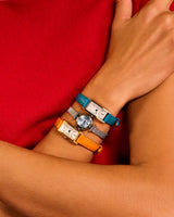 Citizen Womens Fio Watch - Orange Leather Strap