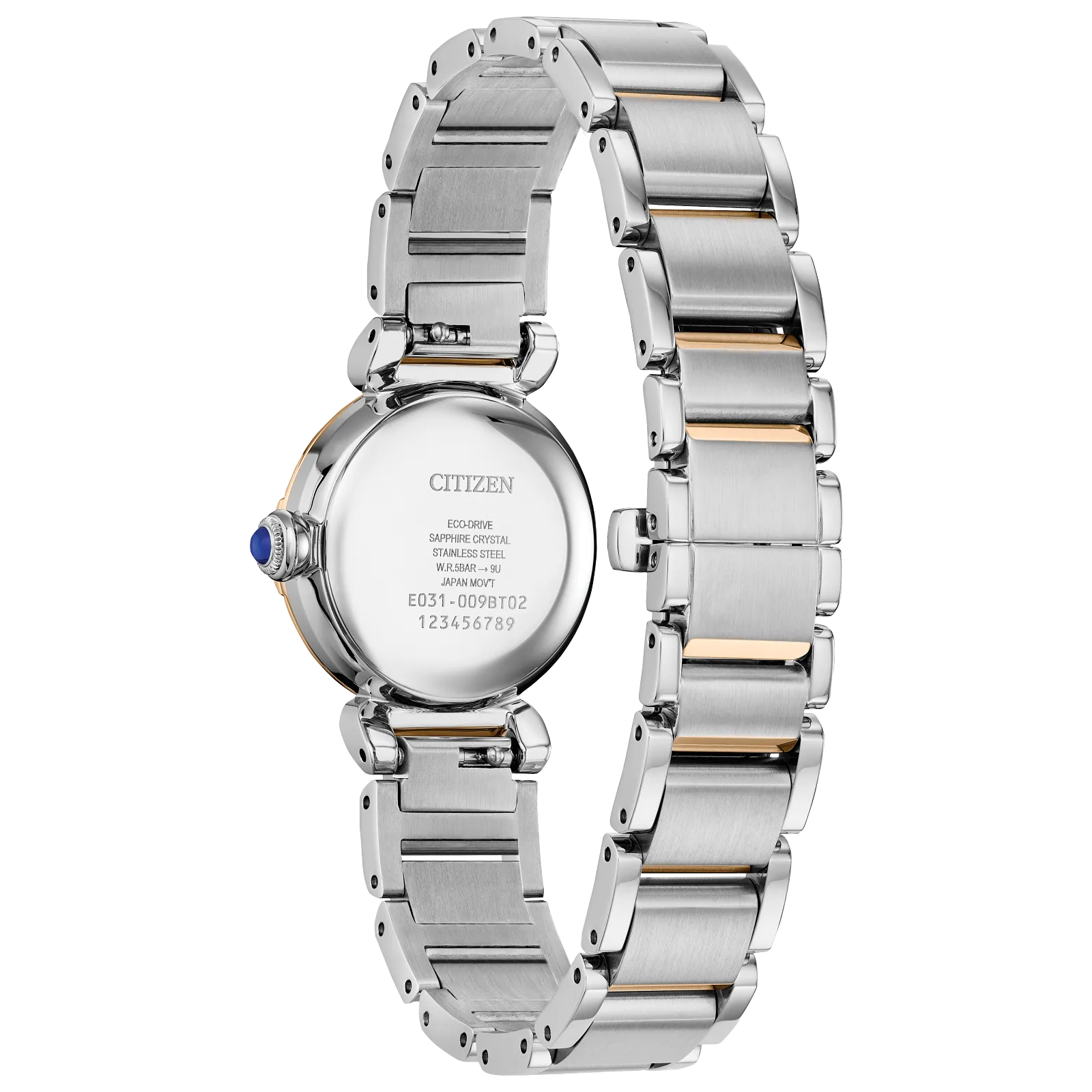 Citizen Womens L Mae Eco-Drive Watch - Silver-Tone Stainless Steel Bracelet