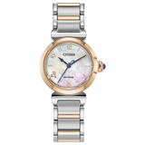 Citizen Womens L Mae Eco-Drive Watch - Silver-Tone Stainless Steel Bracelet