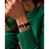 Citizen Women's Dress Classic Watch - Black Leather Strap Bracelet