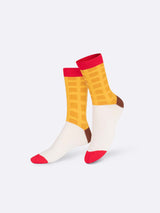 Eat My Socks Sweet Waffle Crew Socks