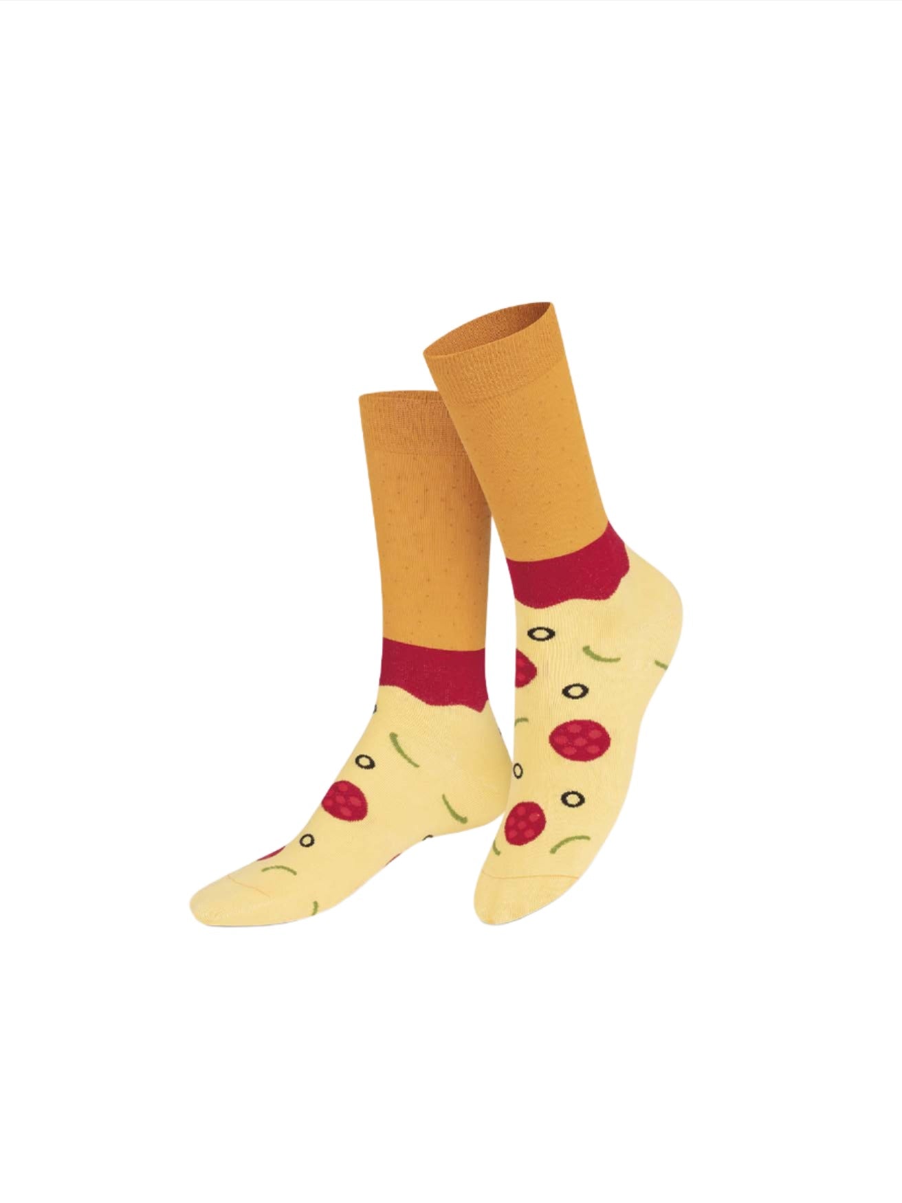 Eat My Socks Napoli Pizza Over The Calf Socks