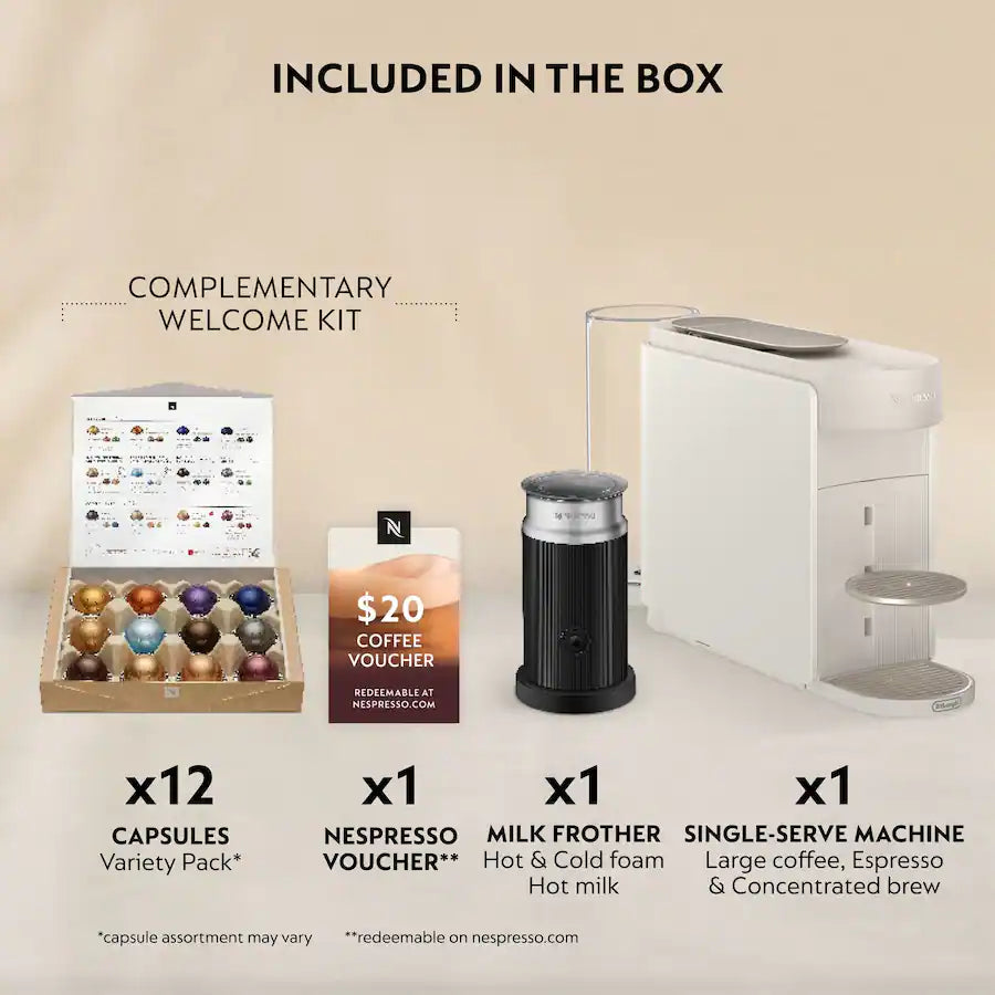 Nespresso by De'Longhi Vertuo Up Premium Coffee and Espresso Maker wit ...