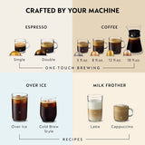 Nespresso by De'Longhi Vertuo Up Premium Coffee and Espresso Maker with Aeroccino Milk Frother