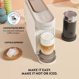 Nespresso by De'Longhi Vertuo Up Premium Coffee and Espresso Maker with Aeroccino Milk Frother