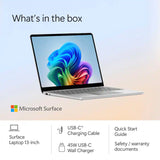 Microsoft Surface Laptop Copilot+ PC 13, Snapdragon X Plus 8-Core, 16GB RAM, 512GB UFS, Platinum