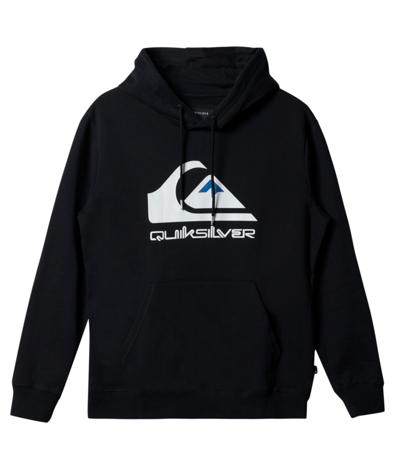 Quiksilver Mens Big Logo Pullover Hoodie Sweatshirt