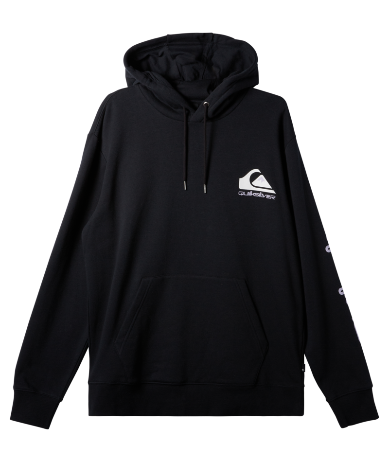 Quiksilver Mens Omni Logo Fleece Pullover Hoodie Sweatshirt