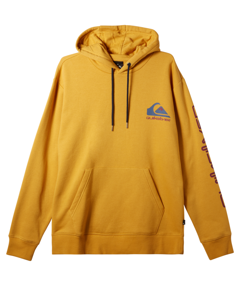 Quiksilver Mens Omni Logo Fleece Pullover Hoodie Sweatshirt