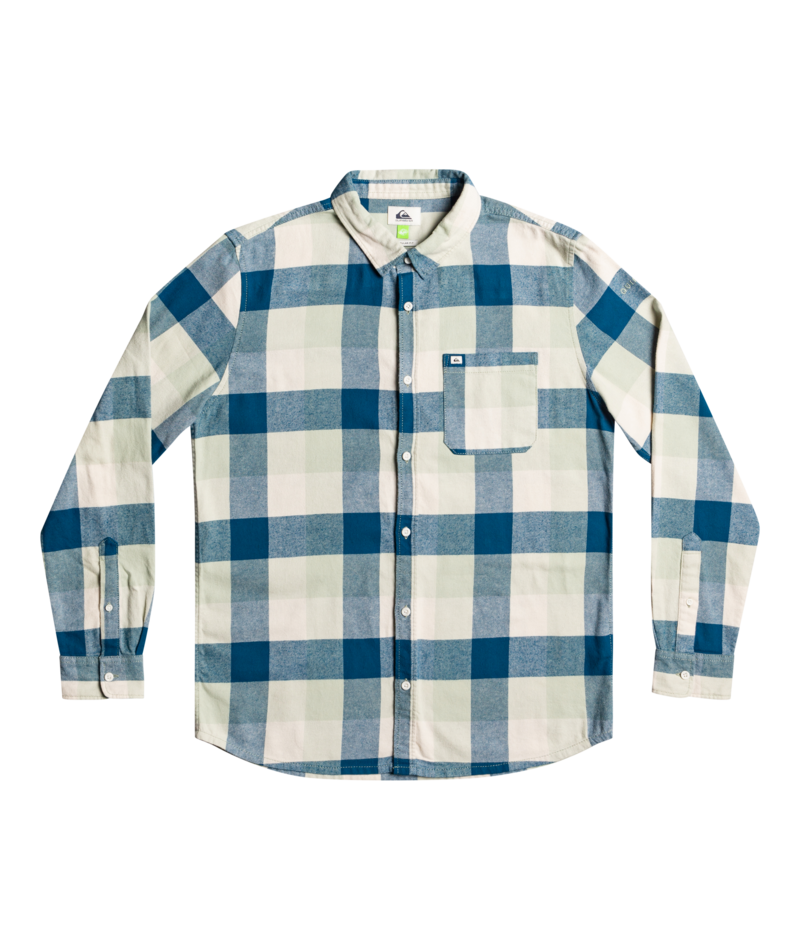 Quiksilver Mens Motherfly Long Sleeve Flannel Shirt