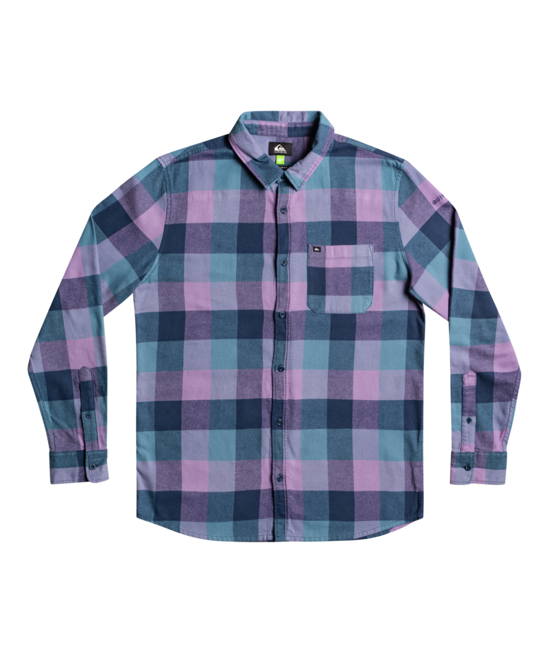Quiksilver Mens Motherfly Long Sleeve Flannel Shirt
