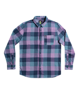 Quiksilver Mens Motherfly Long Sleeve Flannel Shirt