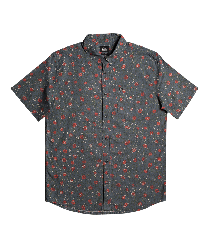 Quiksilver Mens Mellow Fuzz Short Sleeve Shirt