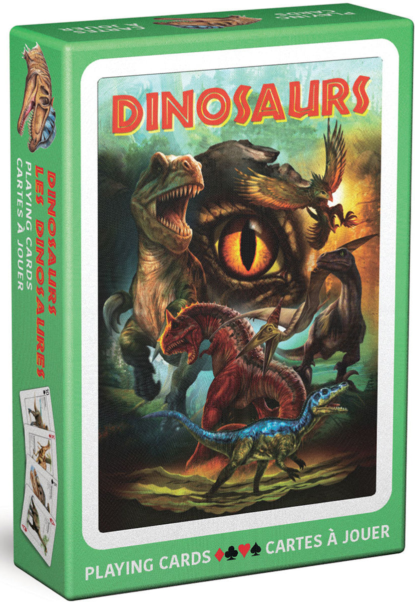 Wow Toyz EuroGraphics Dinosaur Playing Cards