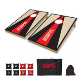 ESPN Premium 2'x3' Solid Wood Cornhole Board Set