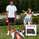 ESPN Premium 2'x3' Solid Wood Cornhole Board Set