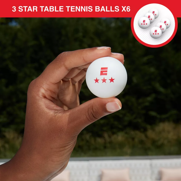 ESPN 3 Star Ping Pong Balls - Set of 6