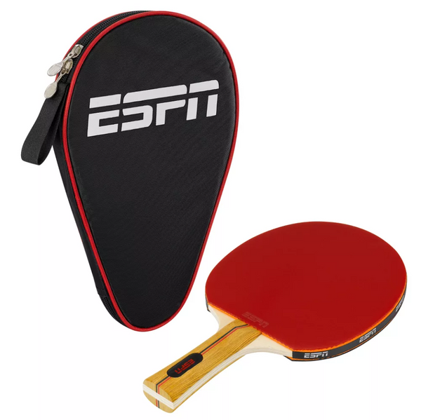 ESPN High Performance Ping Pong Paddle with Travel Case