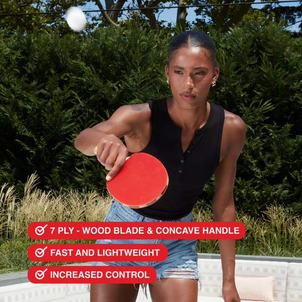 ESPN High Performance Ping Pong Paddles - Set of 2
