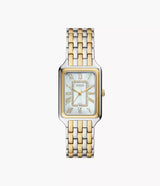 Fossil Raquel Three-Hand Date Two-Tone Stainless Steel Watch