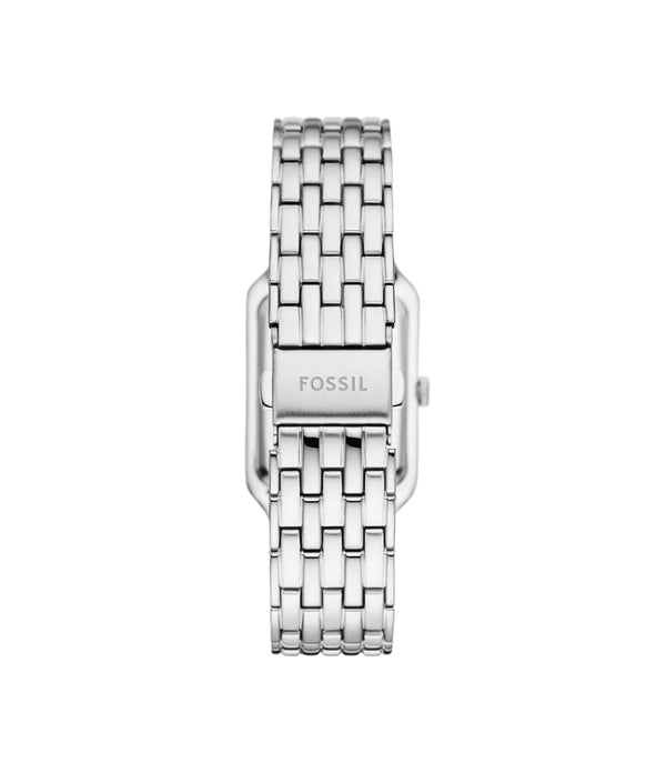 Fossil Womens Raquel Three-Hand Date Stainless Steel Watch
