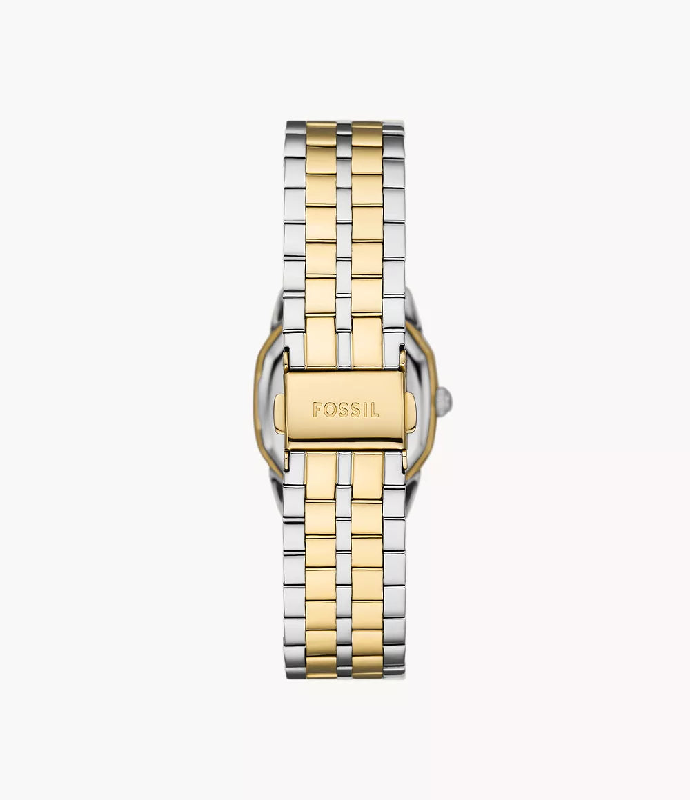 Fossil Harlow Three-Hand Two-Tone Stainless Steel Watch