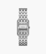 Fossil Womens Raquel Three-Hand Date Stainless Steel Watch