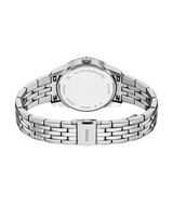 Fossil Womens Scarlette Three-Hand Day-Date Stainless Steel Watch